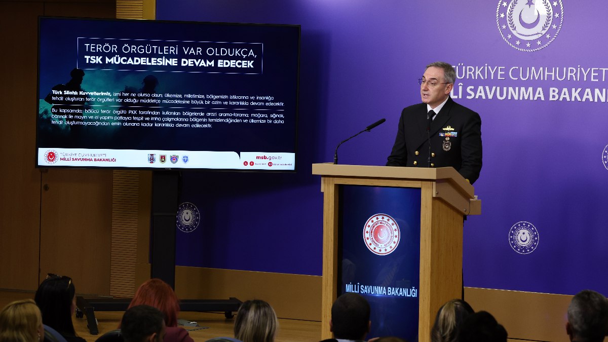 MSB: PKK’nın silah bırakması için bölge ülkeleri ile mekanizma kurulacak